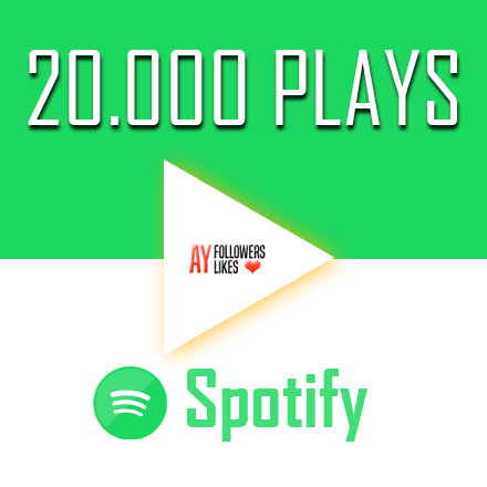 20000 Spotify Plays