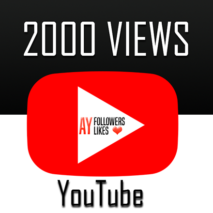 2000 YouTube Views